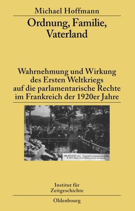 Hoffmann |  Ordnung, Familie, Vaterland | eBook | Sack Fachmedien