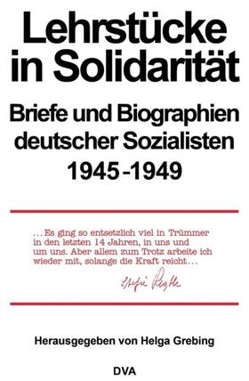 Grebing | Lehrstücke in Solidarität | E-Book | sack.de