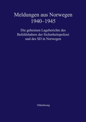 Larsen / Sandberg / Dahm | Meldungen aus Norwegen 1940-1945 | E-Book | sack.de