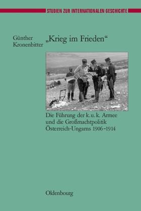 Kronenbitter |  "Krieg im Frieden" | eBook | Sack Fachmedien