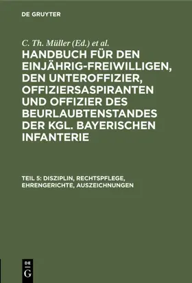 Müller / Zwehl |  Disziplin, Rechtspflege, Ehrengerichte, Auszeichnungen | eBook | Sack Fachmedien