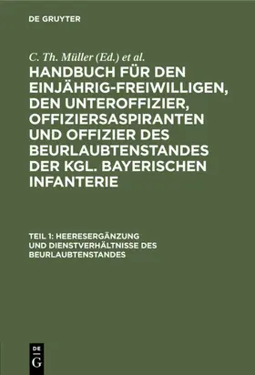 Müller / Zwehl |  Heeresergänzung und Dienstverhältnisse des Beurlaubtenstandes | eBook | Sack Fachmedien