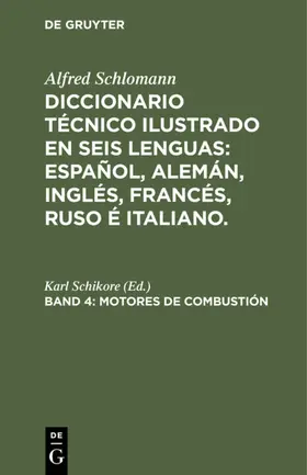 Schikore |  Motores de Combustión | eBook | Sack Fachmedien