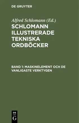 Jung |  Maskinelement och de vanligaste Verktygen | eBook | Sack Fachmedien