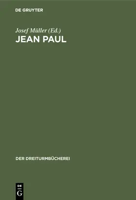 Müller |  Jean Paul | Buch |  Sack Fachmedien