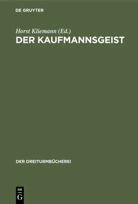 Kliemann |  Der Kaufmannsgeist | eBook | Sack Fachmedien