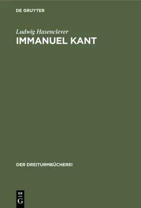 Hasenclever |  Immanuel Kant | eBook | Sack Fachmedien