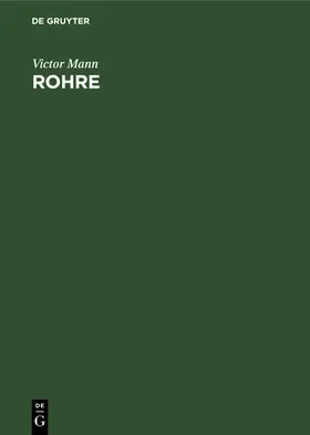 Mann |  Rohre | Buch |  Sack Fachmedien