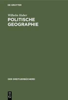 Huber |  Politische Geographie | eBook | Sack Fachmedien