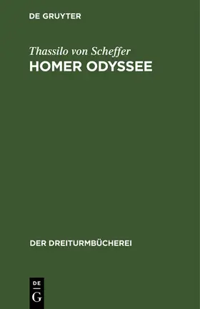 Scheffer |  Homer Odyssee | Buch |  Sack Fachmedien