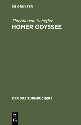 Scheffer |  Homer Odyssee | eBook | Sack Fachmedien