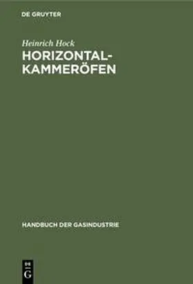 Hock |  Horizontalkammeröfen | Buch |  Sack Fachmedien