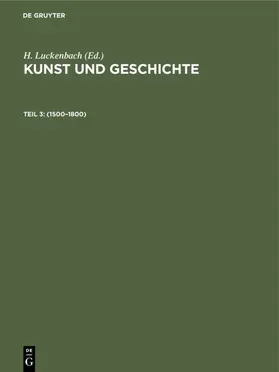 Luckenbach |  1500–1800 | eBook | Sack Fachmedien