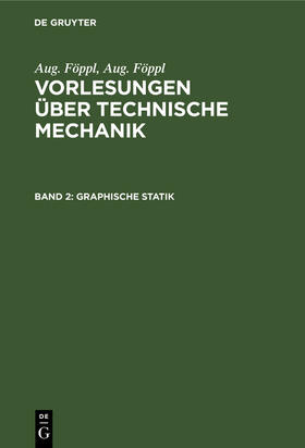 Föppl |  Graphische Statik | Buch |  Sack Fachmedien