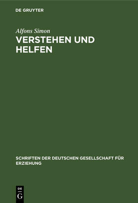 Simon |  Verstehen und Helfen | Buch |  Sack Fachmedien