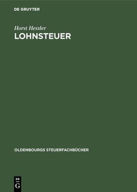 Hessler |  Lohnsteuer | eBook | Sack Fachmedien