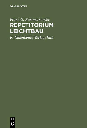 Rammerstorfer |  Repetitorium Leichtbau | eBook | Sack Fachmedien