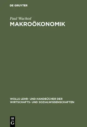 Wachtel |  Makroökonomik | eBook | Sack Fachmedien