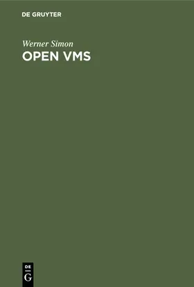 Simon |  Open VMS | eBook | Sack Fachmedien