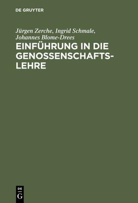 Zerche / Schmale / Blome-Drees |  Einführung in die Genossenschaftslehre | eBook | Sack Fachmedien