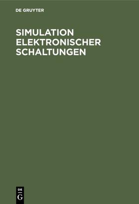  Simulation elektronischer Schaltungen | eBook | Sack Fachmedien