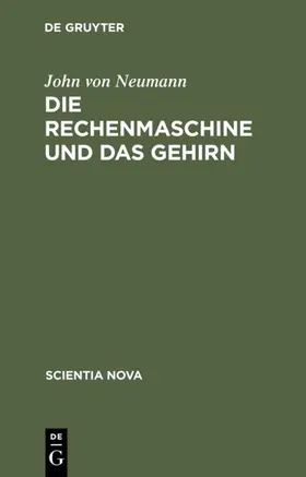 Neumann |  Die Rechenmaschine und das Gehirn | eBook | Sack Fachmedien