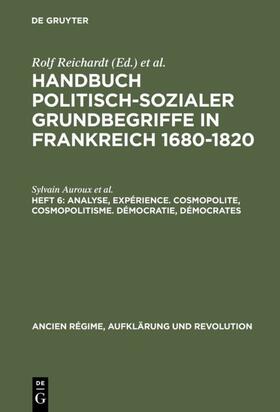 Dippel / Auroux / Kaltz |  Analyse, Expérience. Cosmopolite, Cosmopolitisme. Démocratie, Démocrates | eBook | Sack Fachmedien