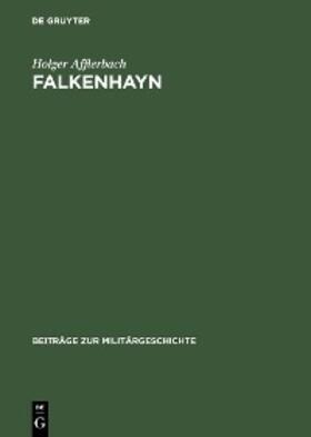 Afflerbach |  Falkenhayn | eBook | Sack Fachmedien