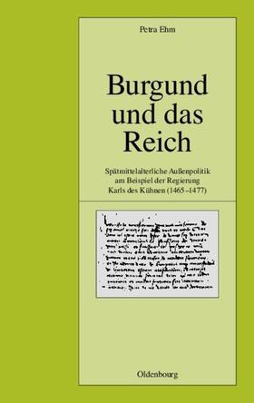 Ehm | Burgund und das Reich | E-Book | sack.de