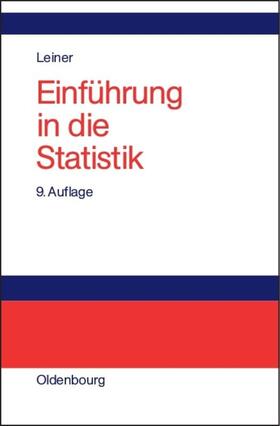 Leiner |  Einführung in die Statistik | eBook | Sack Fachmedien