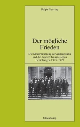 Blessing |  Der mögliche Frieden | eBook | Sack Fachmedien