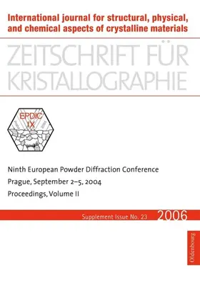  Ninth European Powder Diffraction Conference | eBook | Sack Fachmedien