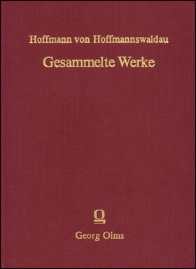 Heiduk |  Christian Hoffmann von Hoffmannswaldau: Gesammelte Werke | Buch |  Sack Fachmedien