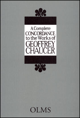 Miki / Oizumi |  A Complete Concordance to the Works of Geoffrey Chaucer | Buch |  Sack Fachmedien