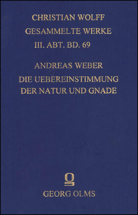 Weber |  Die Uebereinstimmung der Natur und Gnade | Buch |  Sack Fachmedien