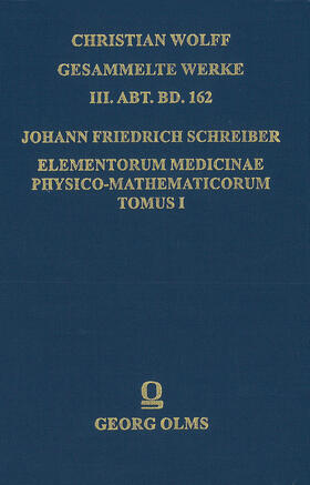 Schreiber |  Elementorum Medicinae physico-mathematicorum Tomus I | Buch |  Sack Fachmedien
