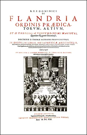 de Flandria |  In duodecim libros Metaphysicae Aristotelis, secundum expositionem eiusdem Angelici Doctoris, lucidissimae atque utilissimae Quaestiones | Buch |  Sack Fachmedien