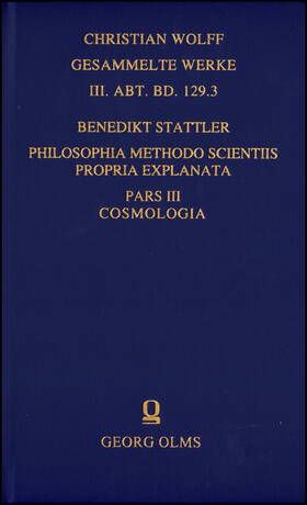 Stattler |  Philosophia methodo scientiis propria explanata | Buch |  Sack Fachmedien