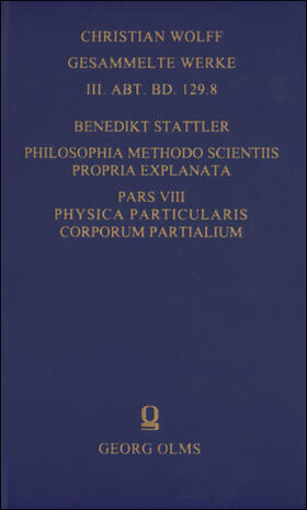 Stattler |  Philosophia methodo scientiis propria explanata | Buch |  Sack Fachmedien