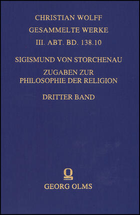 Storchenau |  Zugaben zur Philosophie der Religion | Buch |  Sack Fachmedien