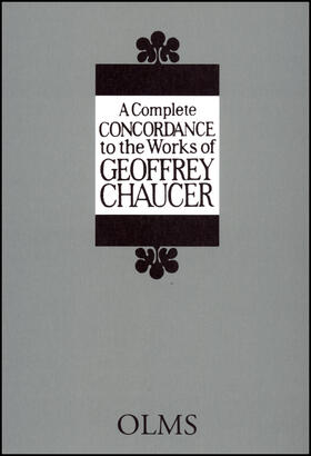 Oizumi / Chaucer |  A Complete Concordance to the Works of Geoffrey Chaucer | Buch |  Sack Fachmedien