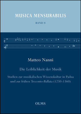 Nanni | Die Leiblichkeit der Musik | Buch | 978-3-487-15614-9 | sack.de