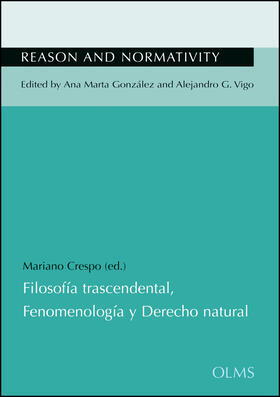 Crespo |  Filosofía trascendental, Fenomenología y Derecho natural | Buch |  Sack Fachmedien