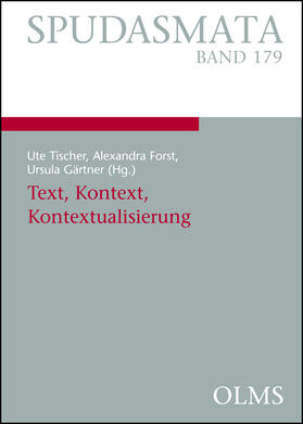 Tischer / Forst / Gärtner |  Text, Kontext, Kontextualisierung | Buch |  Sack Fachmedien