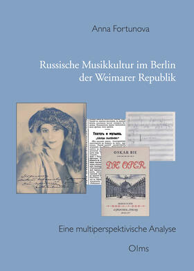 Fortunova |  Fortunova, A: Russische Kultur im Berlin der Weimarer Republ | Buch |  Sack Fachmedien