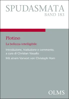 Vassallo |  Plotino. La bellezza intelligibile | Buch |  Sack Fachmedien