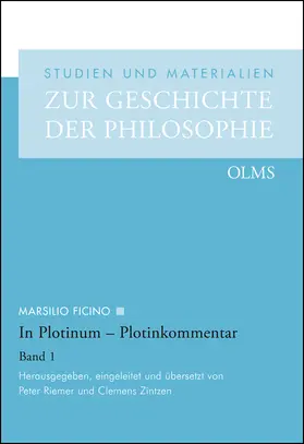 Ficino |  In Plotinum – Plotinkommentar | Buch |  Sack Fachmedien