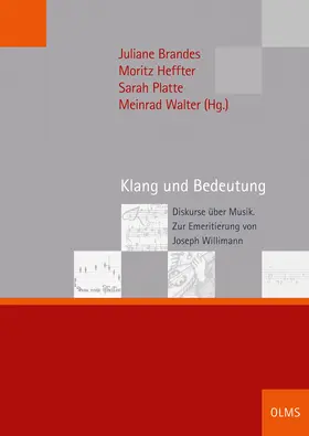 Brandes / Heffter / Walter |  Klang und Bedeutung | Buch |  Sack Fachmedien