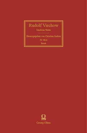 Andree / Virchow |  Rudolf Virchow: Sämtliche Werke | Buch |  Sack Fachmedien