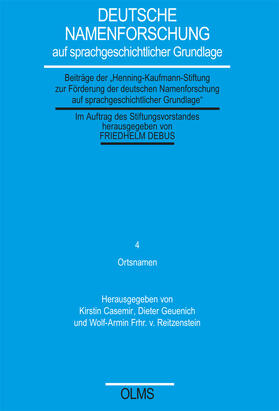 Casemir / Geuenich / Reitzenstein |  Ortsnamen | Buch |  Sack Fachmedien